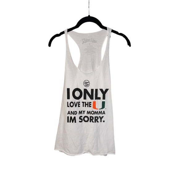 dyme lyfe Tops - University of Miami tank (small)
